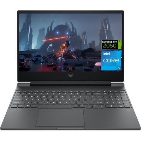 HP 15-fa1055nl Intel® Core™ i5 i5-12450H Computer portatile 39,6 cm (15.6") Full HD 16 GB DDR4-SDRAM 512 GB SSD NVIDIA GeForce