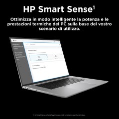 HP ZBook Studio 16 G11 Intel Core Ultra 9 185H Workstation mobile 40,6 cm (16") WQUXGA 32 GB DDR5-SDRAM 1 TB SSD NVIDIA GeForce