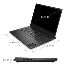 OMEN by HP 16-wf1007nl Intel® Core™ i9 i9-14900HX Computer portatile 40,9 cm (16.1") Quad HD 32 GB DDR5-SDRAM 2 TB SSD NVIDIA
