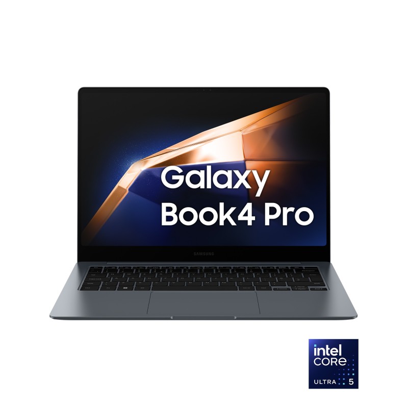 Samsung Galaxy Book4 Pro Laptop, Intel® Core™ Ultra 5 125H, 16GB RAM, 512GB SSD, 14" Dynamic AMOLED 2X touch, Windows 11 Home, Samsung Galaxy Book4 Pro Laptop, Intel® Core™ Ultra 5 125H, 16GB RAM, 512GB SSD, 14" Dynamic AMOLED 2X touch, Windows 11 Home,
