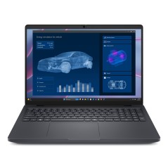 DELL Pro Max 16 MC16255 Copilot+ PC AMD Ryzen AI 7 PRO 450 Workstation mobile 40,6 cm (16") WUXGA 32 GB LPDDR5x-SDRAM 1 TB SSD