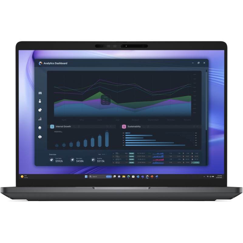 DELL Pro Precision 5 14 PW514261 Copilot+ PC Intel Core Ultra 7 366H Workstation mobile 35,6 cm (14") Full HD+ 32 GB DELL Pro Precision 5 14 PW514261 Copilot+ PC Intel Core Ultra 7 366H Workstation mobile 35,6 cm (14") Full HD+ 32 GB