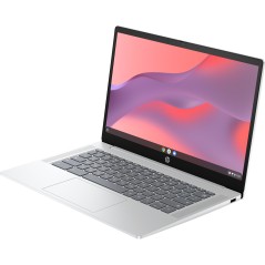HP Chromebook 14a-nf0015nl Intel® N N100 35,6 cm (14") HD 4 GB LPDDR5-SDRAM 128 GB eUFS Wi-Fi 6E (802.11ax) ChromeOS Argento
