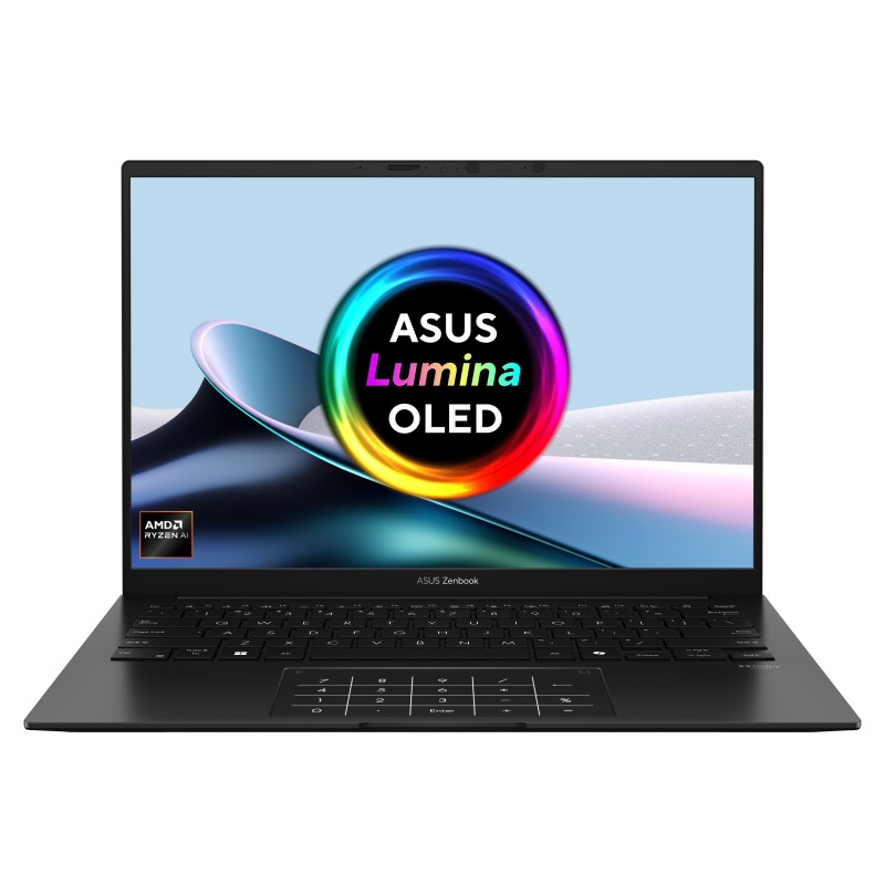 ASUS Zenbook 14 OLED UM3406KA-PP005W AMD Ryzen AI 7 PRO 350 Computer portatile 35,6 cm (14") 3K 16 GB LPDDR5x-SDRAM 1 TB SSD ASUS Zenbook 14 OLED UM3406KA-PP005W AMD Ryzen AI 7 PRO 350 Computer portatile 35,6 cm (14") 3K 16 GB LPDDR5x-SDRAM 1 TB SSD
