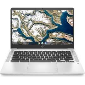 HP Chromebook 14a-na0021nl 35,6 cm (14") 1920 x 1080 Pixel Intel® Celeron® 4 GB LPDDR4-SDRAM 64 GB eMMC Wi-Fi 5 (802.11ac)