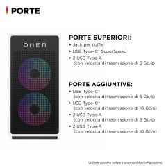 HP OMEN 35L Gaming Desktop GT16-0042nl PC Intel Core Ultra 9 32 GB DDR5-SDRAM NVIDIA GeForce RTX 5080 Windows 11 Home Tower AI