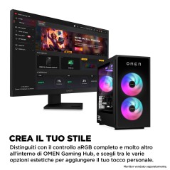 HP OMEN 35L Gaming Desktop GT16-0040nl PC Intel Core Ultra 7 265K 32 GB DDR5-SDRAM NVIDIA GeForce RTX 5070 Ti Windows 11 Home
