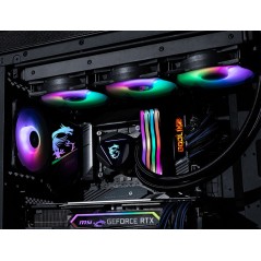 MSI MAG CORELIQUID 360R V2 sistema di raffreddamento per computer Scheda madre, Processore Kit di raffreddamento a liquido 12