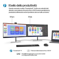 HP Monitor serie 7 Pro 4K Thunderbolt 4 da 27'' - 727pk