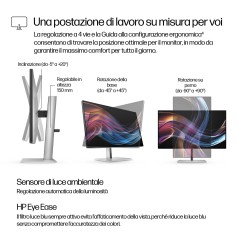 HP Monitor serie 7 Pro 4K Thunderbolt 4 da 27'' - 727pk
