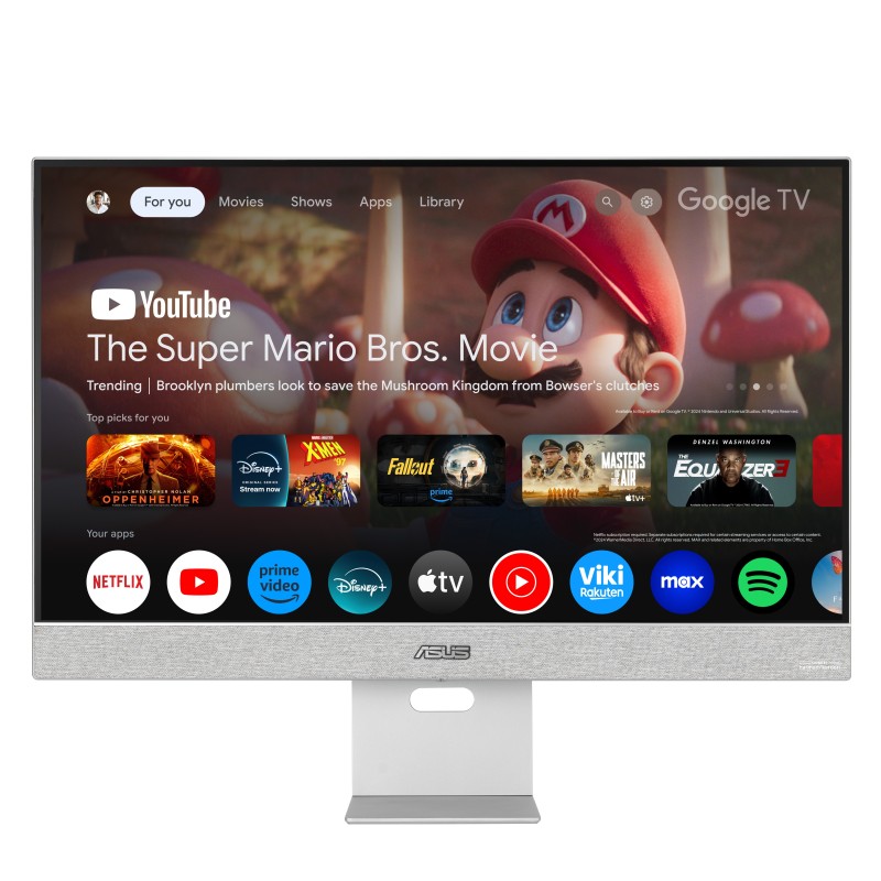 ASUS ZenScreen Smart Monitor MS27UC Monitor PC 68,6 cm (27") 3840 x 2160 Pixel 4K Ultra HD LCD Grigio ASUS ZenScreen Smart Monitor MS27UC Monitor PC 68,6 cm (27") 3840 x 2160 Pixel 4K Ultra HD LCD Grigio
