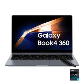 Samsung Galaxy Book4 360 Ibrido (2 in 1) 39,6 cm (15.6") Touch screen Full HD Intel Core 7 150U 16 GB LPDDR5-SDRAM 512 GB SSD