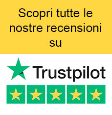 Recensioni del negozio su Trustpilot.